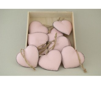 ΚΑΡΔΙΕΣ ΜΕΤΑΛΛΙΚΕΣ ΚΡΕΜΑΣΤΕΣ S/10 4,8X4,5CM PINK L ΚΑΡΔΙΕΣ ΜΕΤΑΛΛΙΚΕΣ ΚΡΕΜΑΣΤΕΣ S/10 4,8X4,5CM PINK L