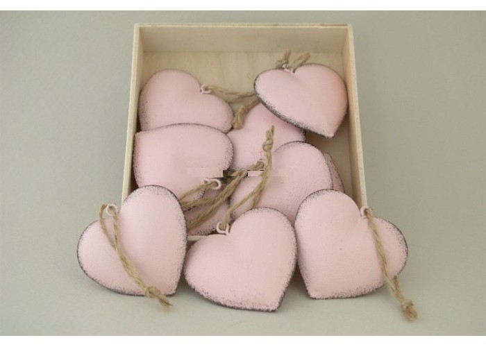 ΚΑΡΔΙΕΣ ΜΕΤΑΛΛΙΚΕΣ ΚΡΕΜΑΣΤΕΣ S/10 4,8X4,5CM PINK L ΚΑΡΔΙΕΣ ΜΕΤΑΛΛΙΚΕΣ ΚΡΕΜΑΣΤΕΣ S/10 4,8X4,5CM PINK L