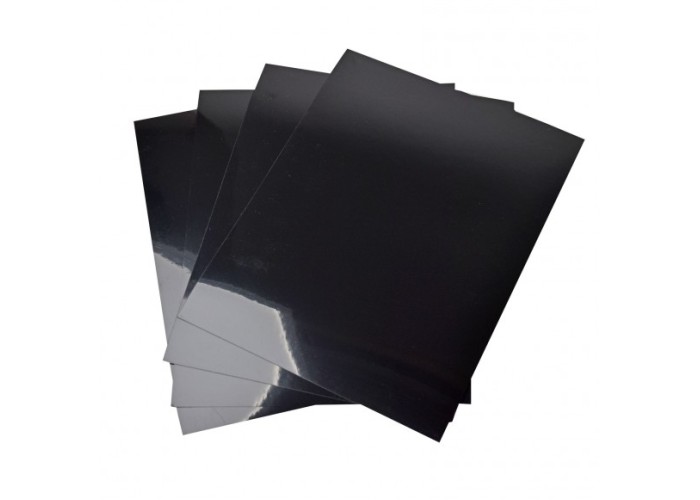 Shrink plastic μαύρο A4, 4 φύλλα