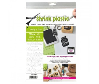 Shrink plastic λευκό A4, 25 φύλλα