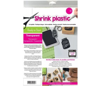 Shrink Plastic Transparent (Διάφανο) A4, 25 Φύλλα Shrink Plastic Transparent (Διάφανο) A4, 25 Φύλλα