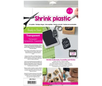 Shrink Plastic Transparent (Διάφανο) 4τεμ Α4  Shrink Plastic Transparent (Διάφανο) 4τεμ Α4