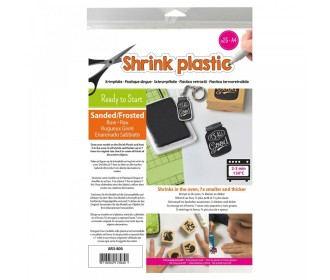 Shrink Plastic Frosted A4, 25 Φύλλα Shrink Plastic Frosted A4, 25 Φύλλα
