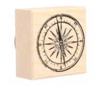 Σφραγίδα ξύλινη πυξίδα  Σφραγίδα ξύλινη πυξίδα