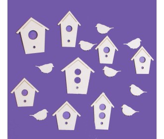 Σπιτάκια πουλιών 16τεμ Σπιτάκια πουλιών 16τεμ