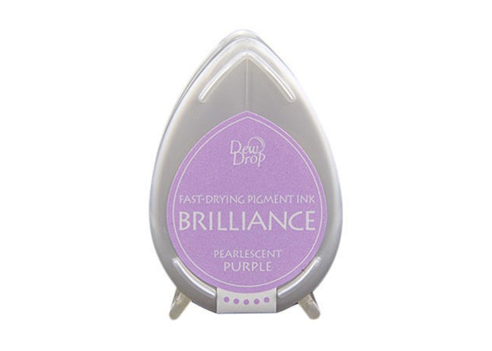 Μελάνι Για Σφραγιδες Tsukineko • Brilliance dew drop ink pad pearl Purple Μελάνι Για Σφραγιδες Tsukineko • Brilliance dew drop ink pad pearl Purple