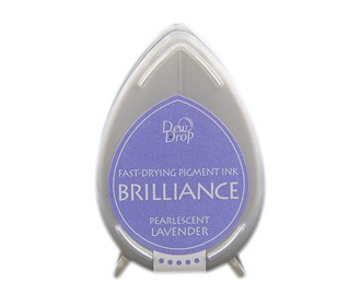 Μελάνι Για Σφραγιδες Tsukineko • Brilliance dew drop ink pad pearl Lavender Μελάνι Για Σφραγιδες Tsukineko • Brilliance dew drop ink pad pearl Lavender