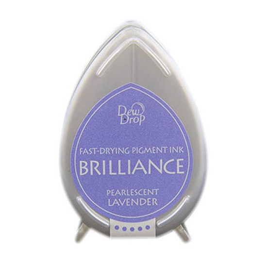 Μελάνι Για Σφραγιδες Tsukineko • Brilliance dew drop ink pad pearl Lavender Μελάνι Για Σφραγιδες Tsukineko • Brilliance dew drop ink pad pearl Lavender