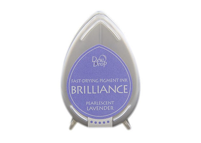 Μελάνι Για Σφραγιδες Tsukineko • Brilliance dew drop ink pad pearl Lavender Μελάνι Για Σφραγιδες Tsukineko • Brilliance dew drop ink pad pearl Lavender