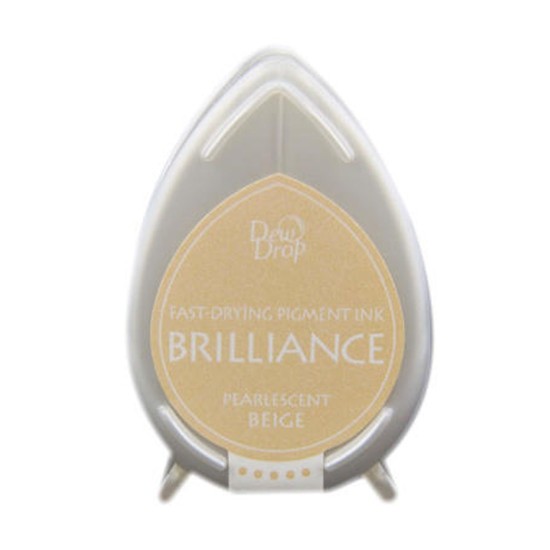 Μελάνι Για Σφραγιδες Tsukineko • Brilliance dew drop ink pad pearl Beige Μελάνι Για Σφραγιδες Tsukineko • Brilliance dew drop ink pad pearl Beige