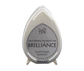 Μελάνι Για Σφραγιδες Tsukineko • Brilliance dew drop ink pad Platinum planet Μελάνι Για Σφραγιδες Tsukineko • Brilliance dew drop ink pad Platinum planet