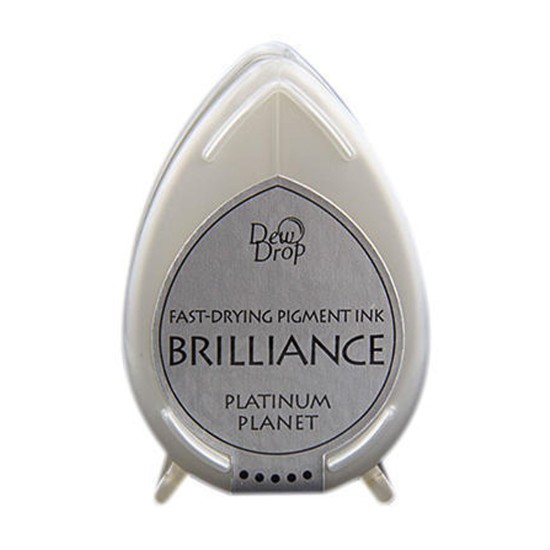 Μελάνι Για Σφραγιδες Tsukineko • Brilliance dew drop ink pad Platinum planet Μελάνι Για Σφραγιδες Tsukineko • Brilliance dew drop ink pad Platinum planet