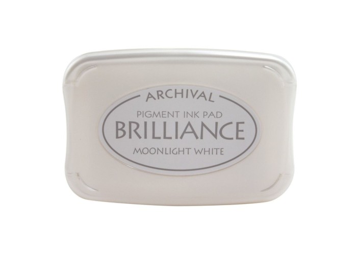 Brilliance ink pad moonlight white Brilliance ink pad moonlight white