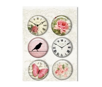 Διακοσμητικά αυτοκόλλητα 6τεμ Heart painted collection 6τεμ / μέγεθος τεμαχίου 2,50cm