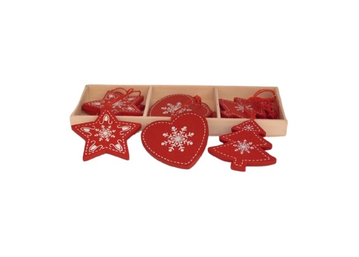 ΑΣΤΕΡΙΑ ΚΑΡΔΙΕΣ ΔΕΝΔΡΑ ΞΥΛΙΝΑ S/9 5,5X5,5CM - WHITE-RED ΑΣΤΕΡΙΑ ΚΑΡΔΙΕΣ ΔΕΝΔΡΑ ΞΥΛΙΝΑ S/9 5,5X5,5CM - WHITE-RED