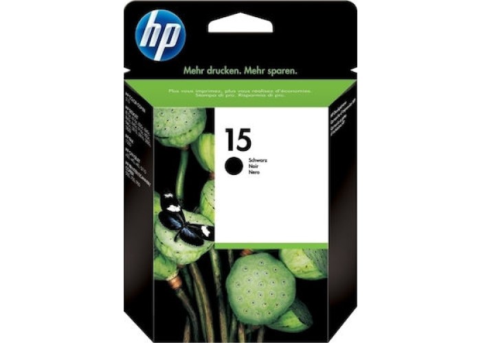 HP 15 Μελάνι Εκτυπωτή InkJet Μαύρο (C6615DE) HP 15 Μελάνι Εκτυπωτή InkJet Μαύρο (C6615DE)