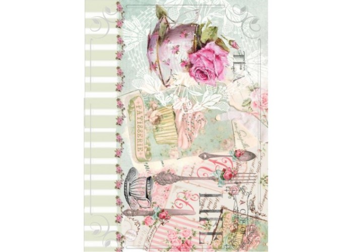 Ριζόχαρτο Decoupage - A4 25gr - CADENCE 339
