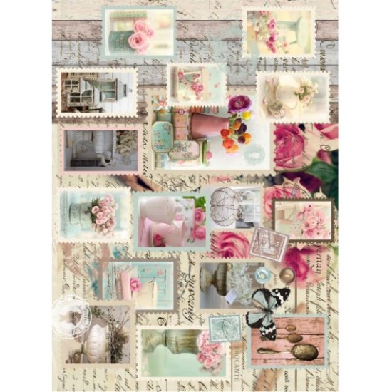Ριζόχαρτο decoupage- A4 