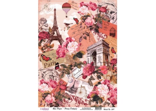 Ριζόχαρτο Decoupage - A4 25gr - CADENCE 369 Ριζόχαρτο Decoupage - A4 25gr - CADENCE 369