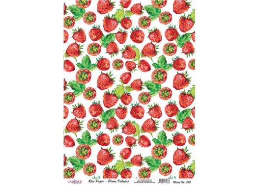 Ριζόχαρτο Decoupage - A4 25gr - CADENCE 375 Ριζόχαρτο Decoupage - A4 25gr - CADENCE 375
