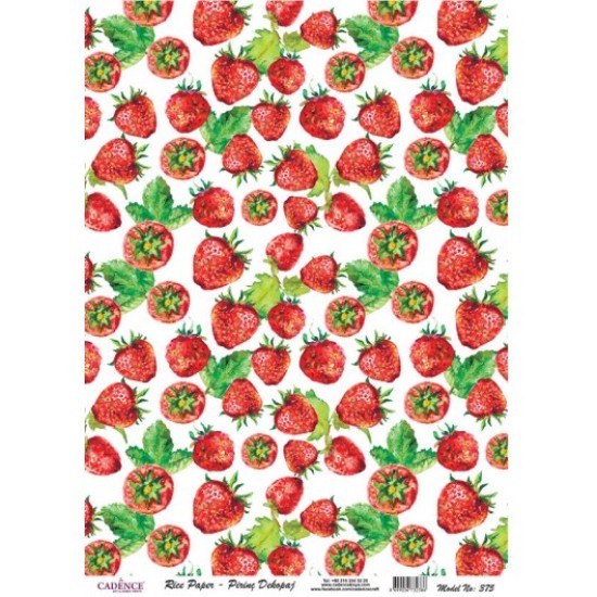 Ριζόχαρτο Decoupage - A4 25gr - CADENCE 375 Ριζόχαρτο Decoupage - A4 25gr - CADENCE 375