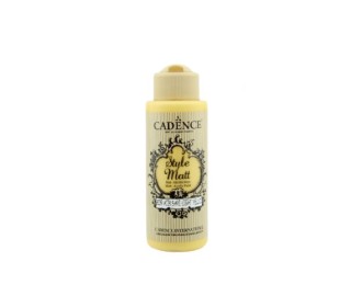 Ακρυλικό χρώμα  Style Matt  - 120ml - Light Yellow Ακρυλικό χρώμα  Style Matt  - 120ml - Light Yellow