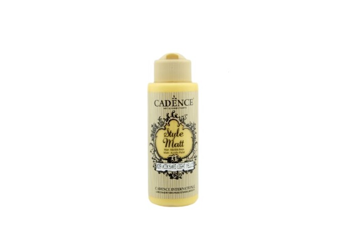 Ακρυλικό χρώμα  Style Matt  - 120ml - Light Yellow