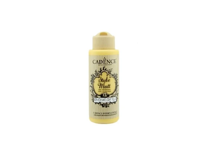Ακρυλικό χρώμα  Style Matt  - 120ml - Light Yellow