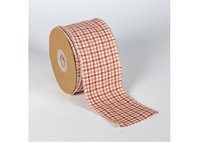 ΚΟΡΔΕΛΑ ΔΙΧΡΩΜΗ ΚΑΡΡΩ ΜΕ ΣΥΡΜΑ 63MMX10MET BURGUNDY ΚΟΡΔΕΛΑ ΔΙΧΡΩΜΗ ΚΑΡΡΩ ΜΕ ΣΥΡΜΑ 63MMX10MET BURGUNDY