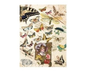 Ριζόχαρτο Decoupage Butterfly - A4 Ριζόχαρτο Decoupage Butterfly - A4