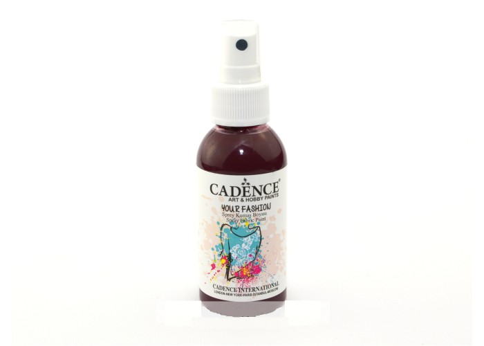Your Fashion Spray Fabric Paint 100ml - Bordeaux Your Fashion Spray Fabric Paint 100ml - Bordeaux