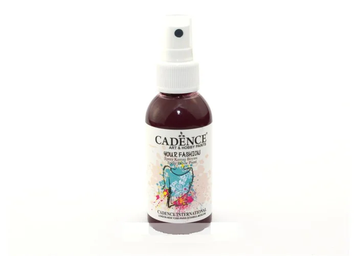 Your Fashion Spray Fabric Paint 100ml - Bordeaux