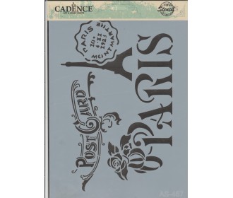 STENCIL - A4 - AS-467 STENCIL - A4 - AS-467