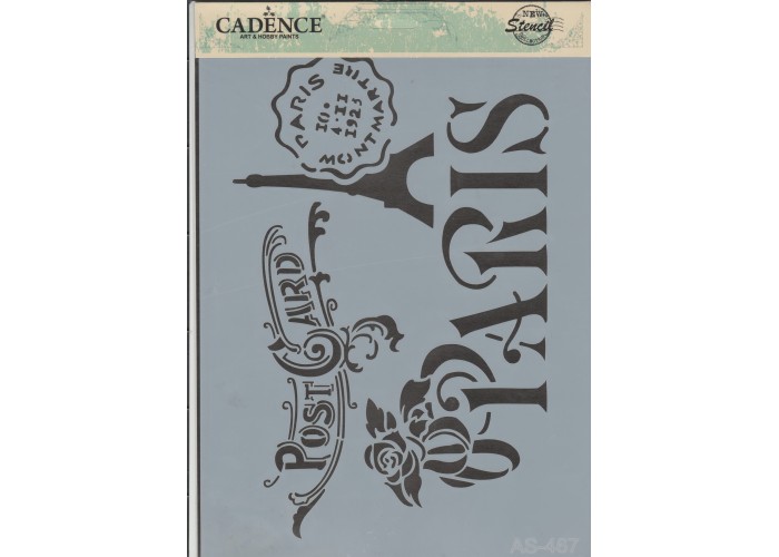 STENCIL - A4 - AS-467 STENCIL - A4 - AS-467