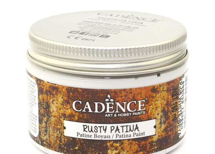 Rusty Patina Paint 150ml - White Rusty Patina Paint 150ml - White