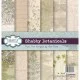 Σετ Χαρτόνια Χειροτεχνίας Creative Expressions • Shabby Botanicals 20cm x 20cm 24Φ 150gsm