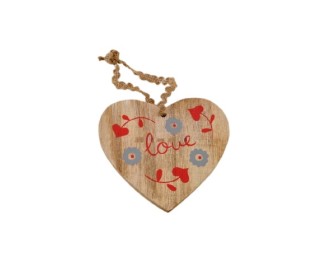 ΞΥΛΙΝΗ ΚΑΡΔΙΑ ΖΩΓΡΑΦΙΣΤΟ 'LOVE' 10,8Χ0,9Χ9,5CM ΞΥΛΙΝΗ ΚΑΡΔΙΑ ΖΩΓΡΑΦΙΣΤΟ 'LOVE' 10,8Χ0,9Χ9,5CM