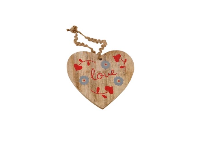 ΞΥΛΙΝΗ ΚΑΡΔΙΑ ΖΩΓΡΑΦΙΣΤΟ 'LOVE' 10,8Χ0,9Χ9,5CM ΞΥΛΙΝΗ ΚΑΡΔΙΑ ΖΩΓΡΑΦΙΣΤΟ 'LOVE' 10,8Χ0,9Χ9,5CM