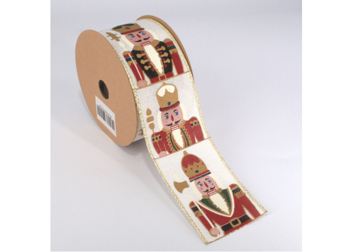 ΚΟΡΔΕΛΑ ΣΧΕΔΙΟ ΚΑΡΥΟΘΡΑΥΣΤΗΣ 63MMX9MET WHITE-RED