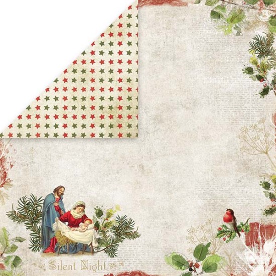 Χαρτόνι Scrapbooking Silent Night 30cm x 30xm Χαρτόνι Scrapbooking Silent Night 30cm x 30xm
