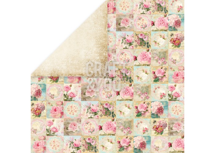 Χαρτόνι Scrapbooking Tea Time 30cm x30cm 250gr TT01 Χαρτόνι Scrapbooking Tea Time 30cm x30cm 250gr TT01