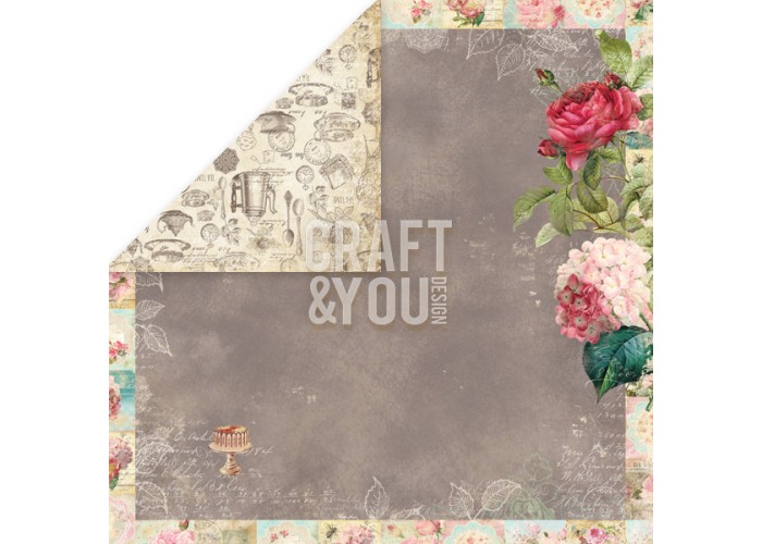 Χαρτόνι Scrapbooking Tea Time 30cm x30cm 250gr TT02 Χαρτόνι Scrapbooking Tea Time 30cm x30cm 250gr TT02