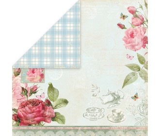 Χαρτόνι Scrapbooking Tea Time 30cm x30cm250gr TT03 Χαρτόνι Scrapbooking Tea Time 30cm x30cm250gr TT03