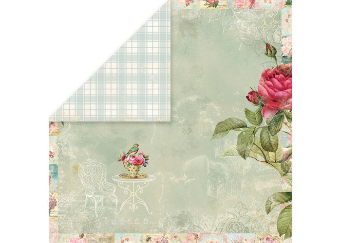 Χαρτόνι Scrapbooking Tea Time 30cm x30cm 250gr TT04 Χαρτόνι Scrapbooking Tea Time 30cm x30cm 250gr TT04