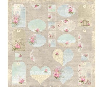 Χαρτόνι Scrapbooking Wedding Garden 30cm x30cm 250gr WG07 Χαρτόνι Scrapbooking Wedding Garden 30cm x30cm 250gr WG07