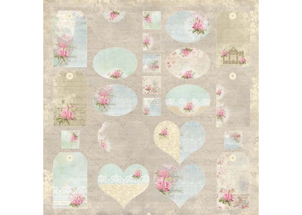 Χαρτόνι Scrapbooking Wedding Garden 30cm x30cm 250gr WG07 Χαρτόνι Scrapbooking Wedding Garden 30cm x30cm 250gr WG07