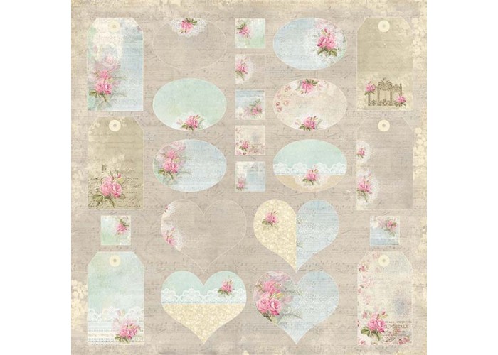 Χαρτόνι Scrapbooking Wedding Garden 30cm x30cm 250gr WG07 Χαρτόνι Scrapbooking Wedding Garden 30cm x30cm 250gr WG07