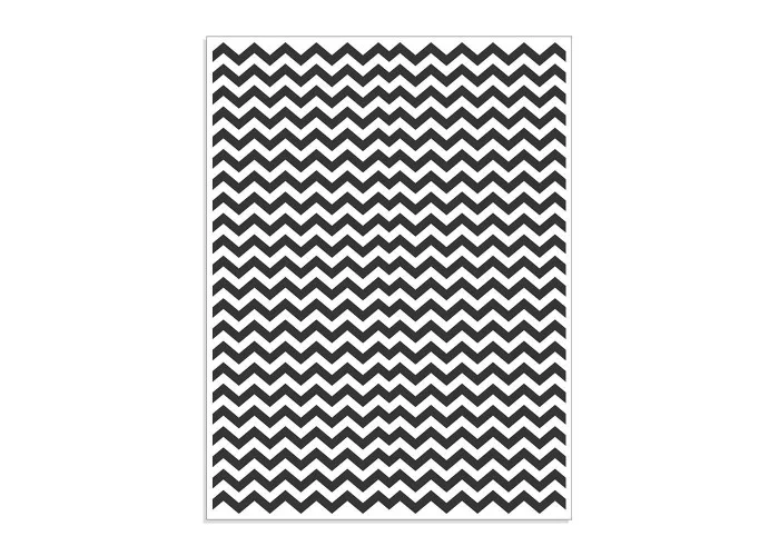 Στένσιλ Chevron Design 18.5 X 24.5cm 