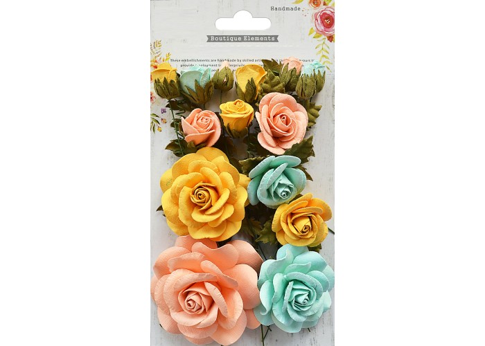 Χειροποίητα Τριαντάφυλλα Rosalind Με Μπουμπούκια Pastel Palette 21τεμ Χειροποίητα Τριαντάφυλλα Rosalind Με Μπουμπούκια Pastel Palette 21τεμ