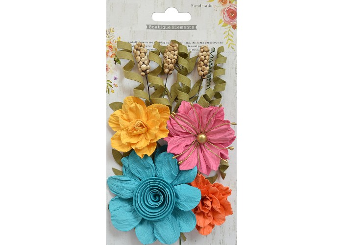 Σετ Χειροποίητα Λουλούδια Camila Vivid Palette 16τεμ Σετ Χειροποίητα Λουλούδια Camila Vivid Palette 16τεμ